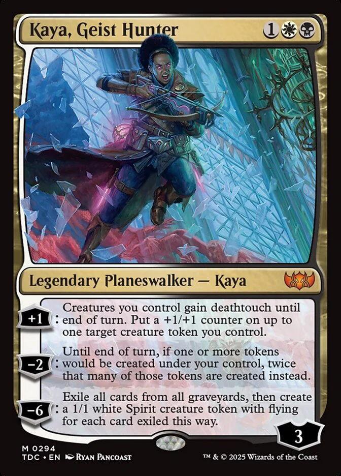 Kaya, Geist Hunter - Tarkir: Dragonstorm Commander (TDC)