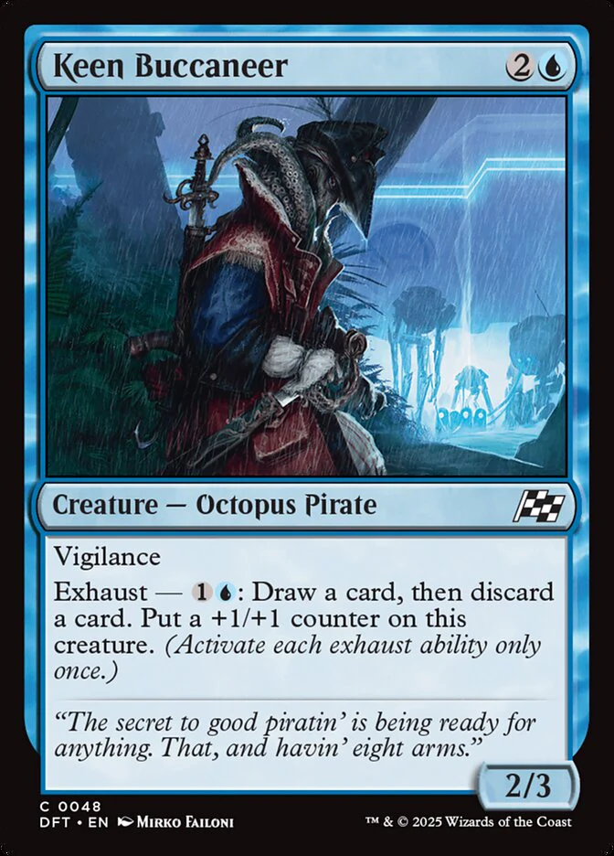 Keen Buccaneer - [Foil] Aetherdrift (DFT)