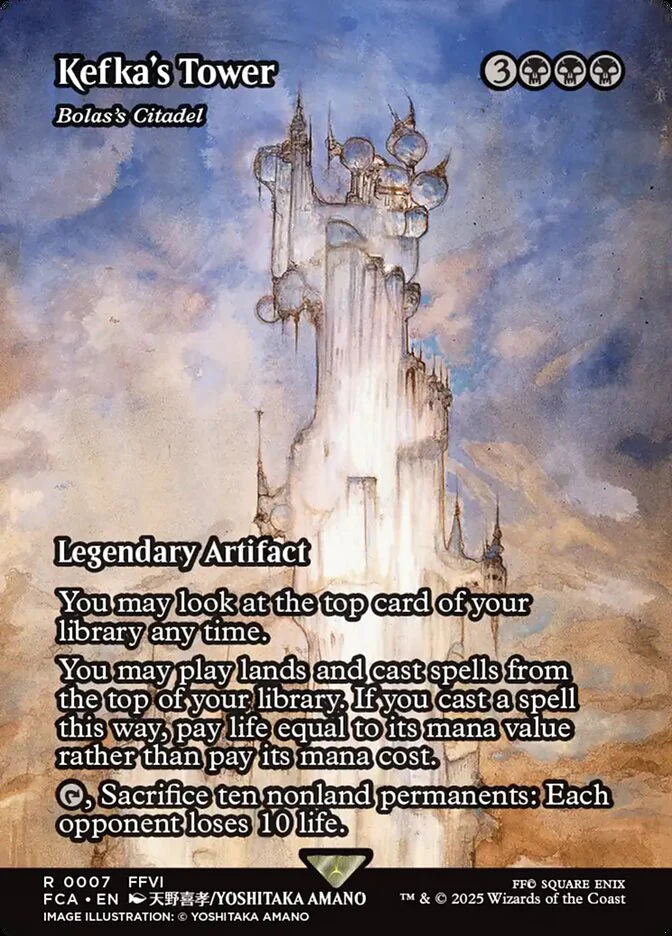 Kefka's Tower - Bolas's Citadel (7) - [Borderless] Final Fantasy: Through the Ages (FCA)