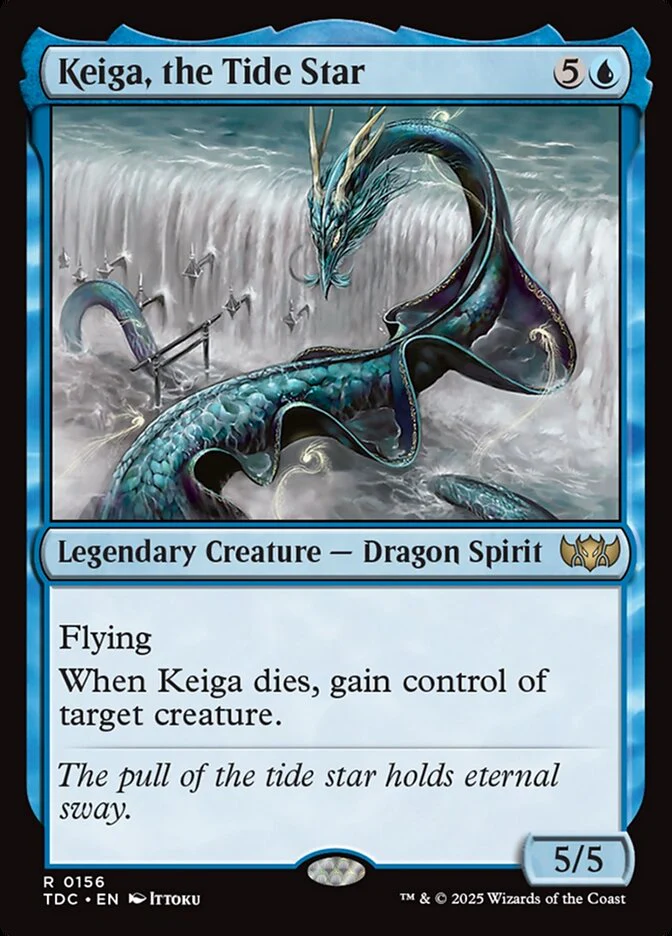 Keiga, the Tide Star - Tarkir: Dragonstorm Commander (TDC)