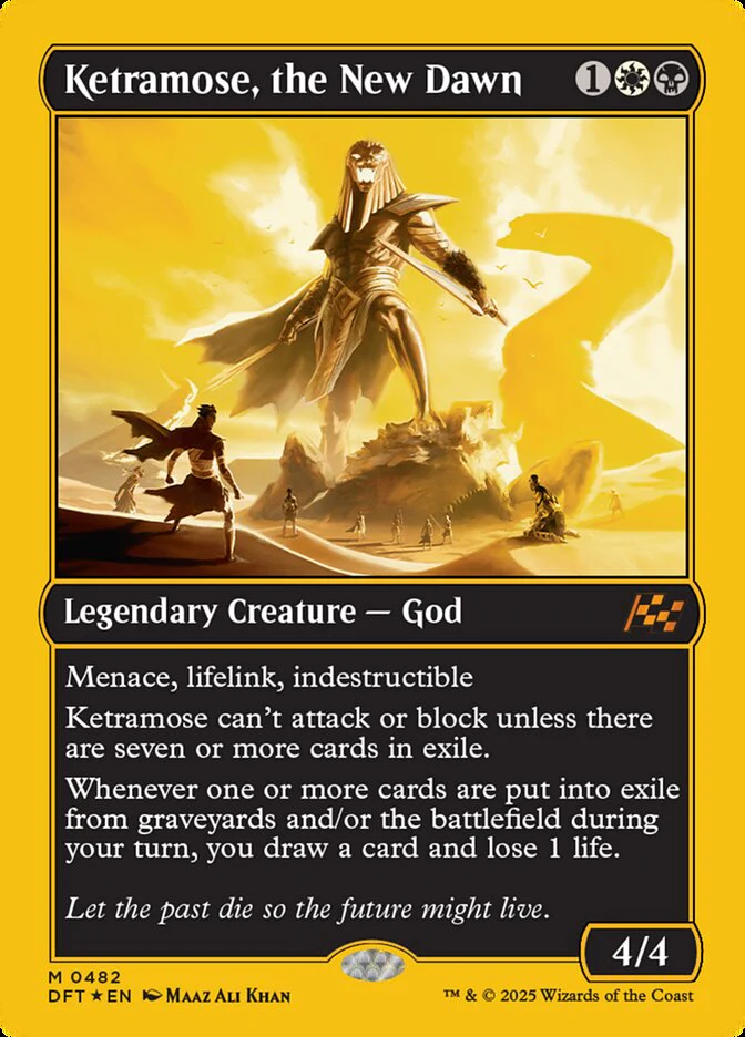 Ketramose, the New Dawn - [First Place Foil] Aetherdrift (DFT)