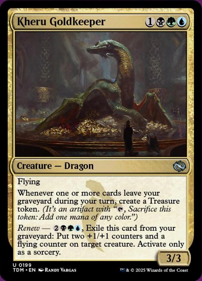 Kheru Goldkeeper (199) - Tarkir: Dragonstorm (TDM)