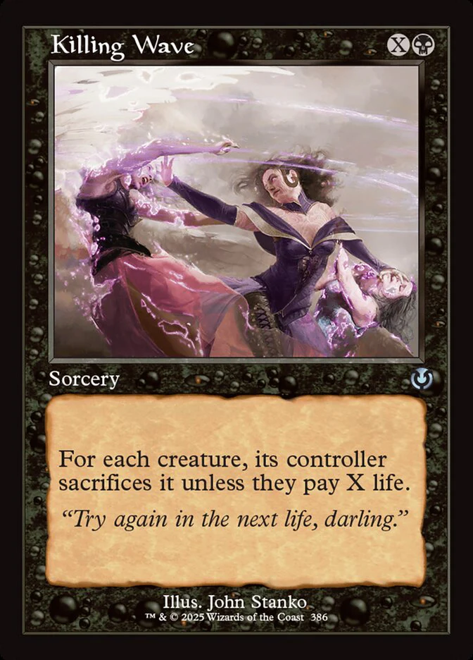 Killing Wave - [Foil, Retro Frame] Innistrad Remastered (INR)