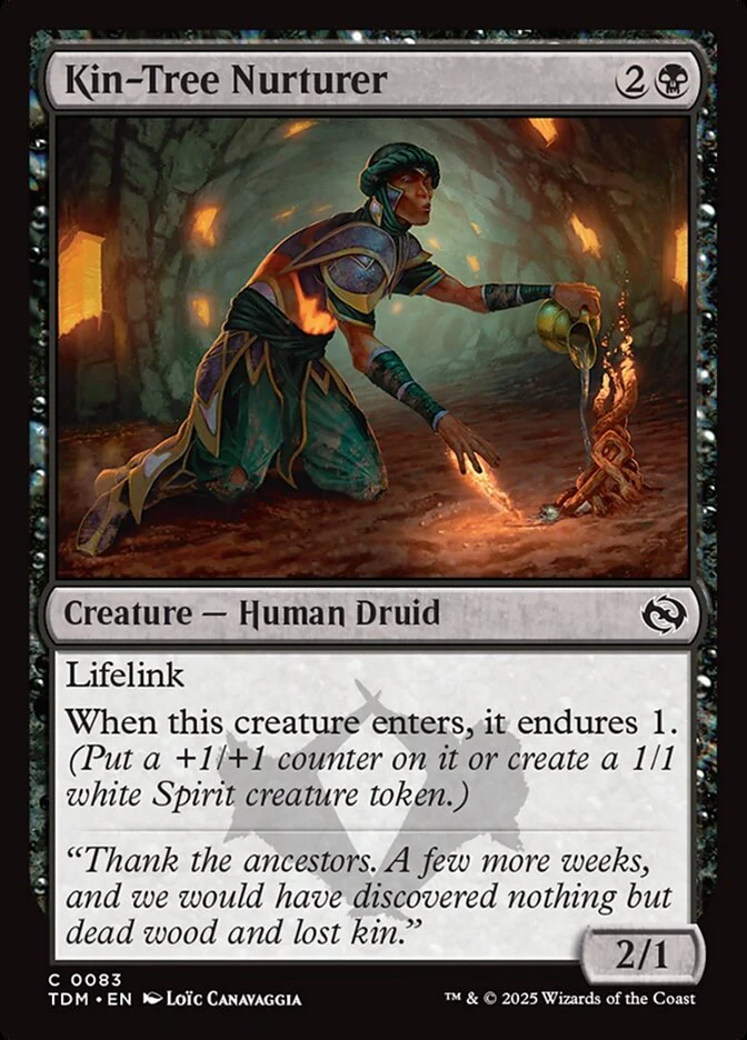 Kin-Tree Nurturer (83) - [Foil] Tarkir: Dragonstorm (TDM)