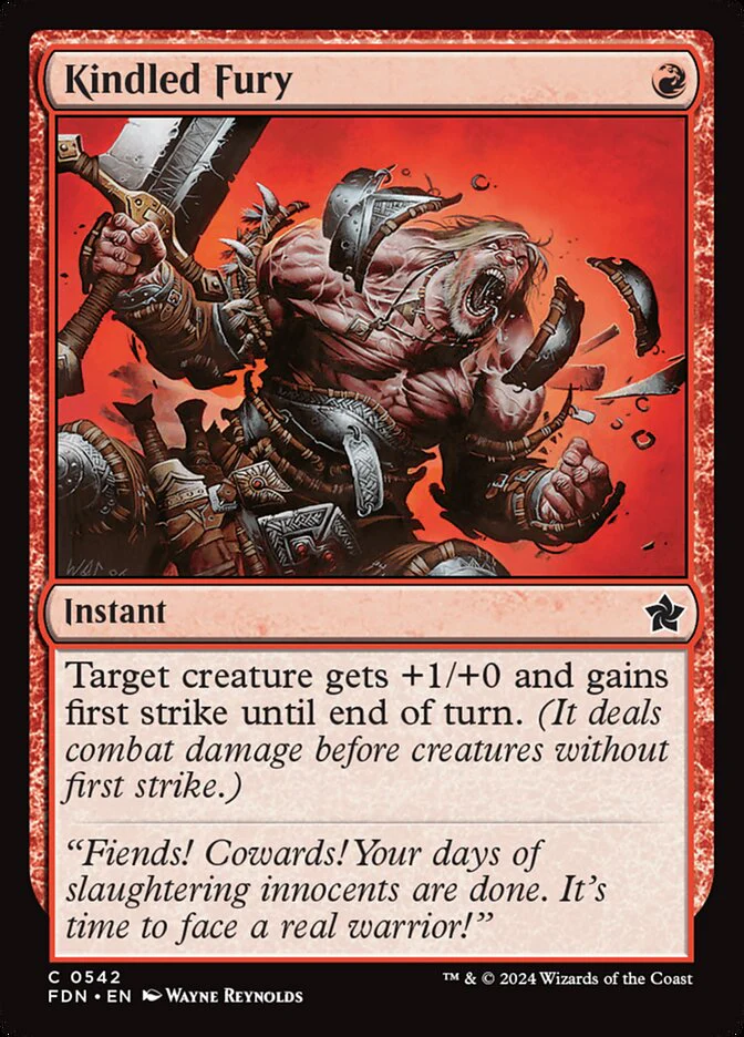 Kindled Fury - Foundations (FDN)
