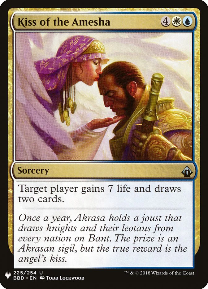 Kiss of the Amesha - The List (PLST)