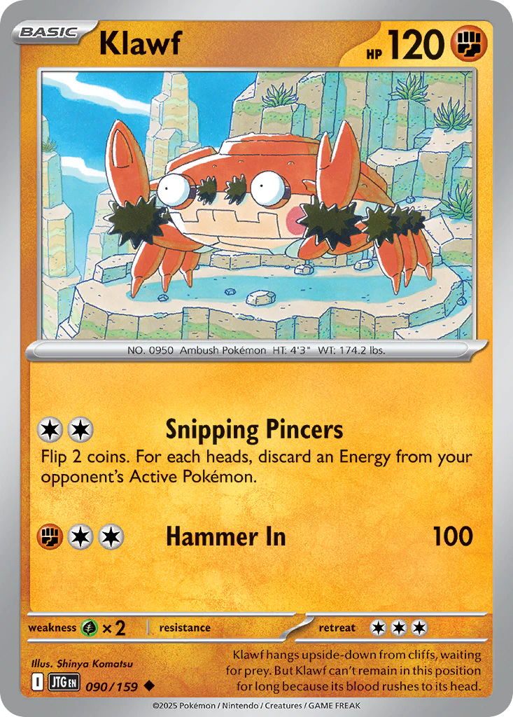 Klawf (90/159) - [Reverse Holo] Journey Together (JTG)