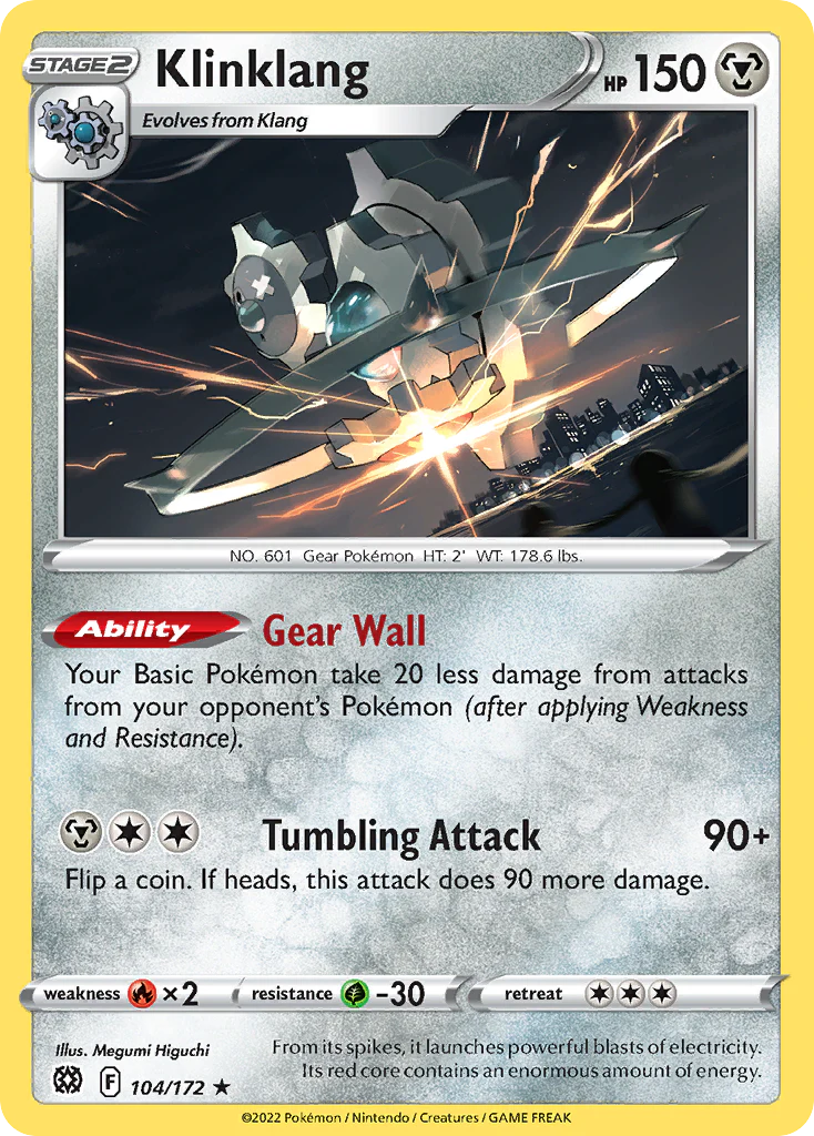 Klinklang (104/172) - Brilliant Stars (BRS)