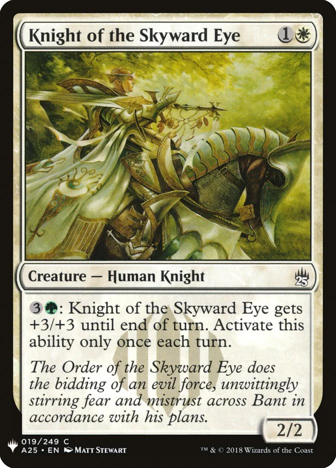 Knight of the Skyward Eye - The List (PLST)