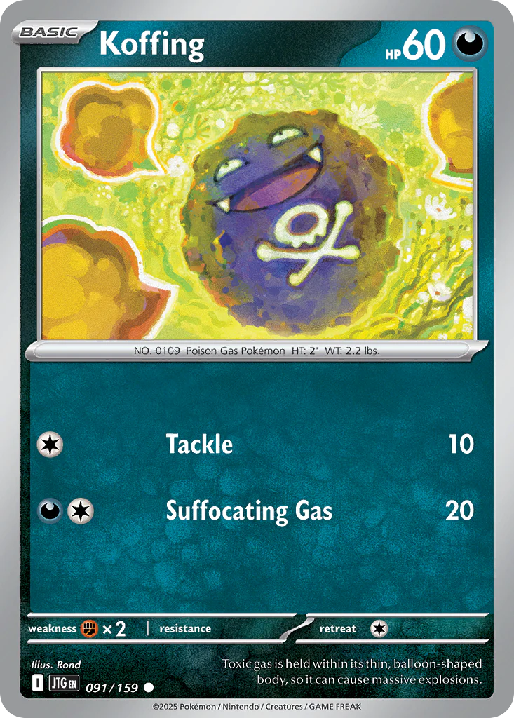 Koffing (91/159) - Journey Together (JTG)
