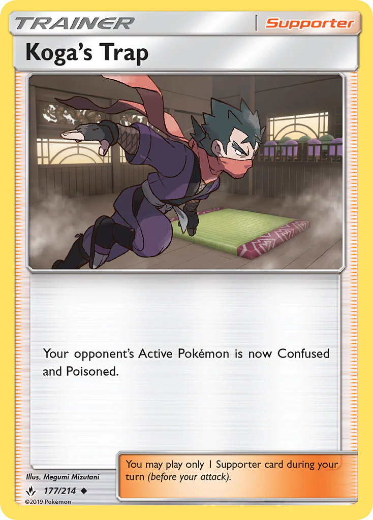 Koga's Trap (177/214) - Unbroken Bonds (UNB)