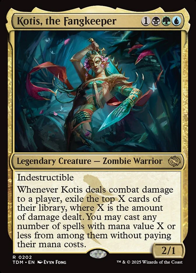 Kotis, the Fangkeeper (202) - [Foil] Tarkir: Dragonstorm (TDM)