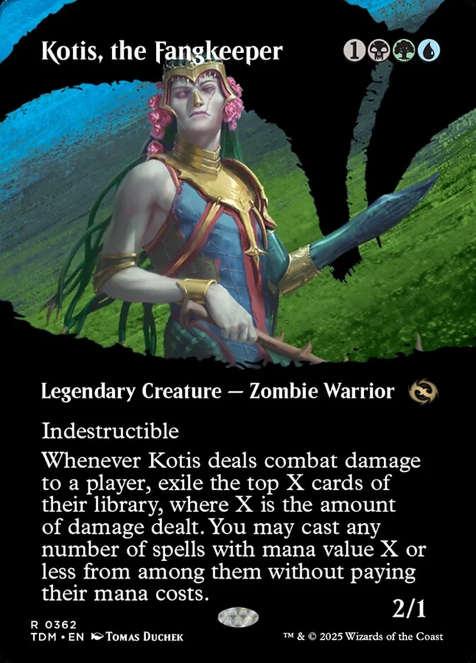 Kotis, the Fangkeeper (362) - [Foil, Showcase] Tarkir: Dragonstorm (TDM)