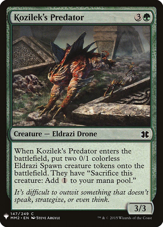Kozilek's Predator - The List (PLST)