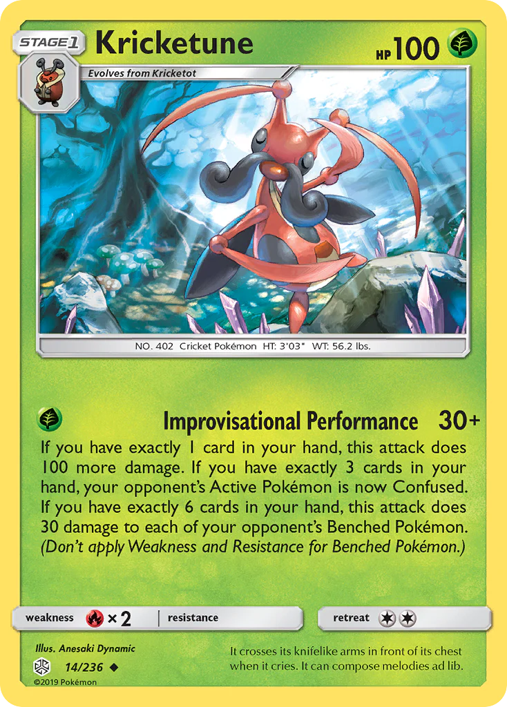 Kricketune (14/236) - Cosmic Eclipse (CEC)