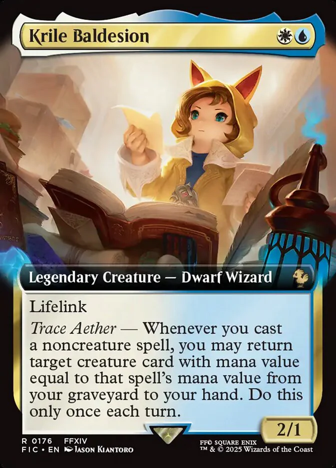 Krile Baldesion (176) - [Extended Art] Final Fantasy Commander (FIC)