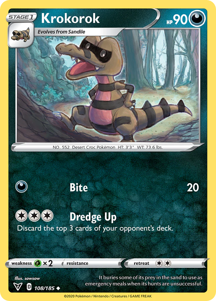 Krokorok (108/185) - Vivid Voltage (VIV)