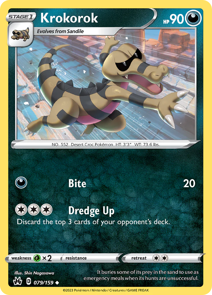 Krokorok (79/159) - Crown Zenith (CRZ)