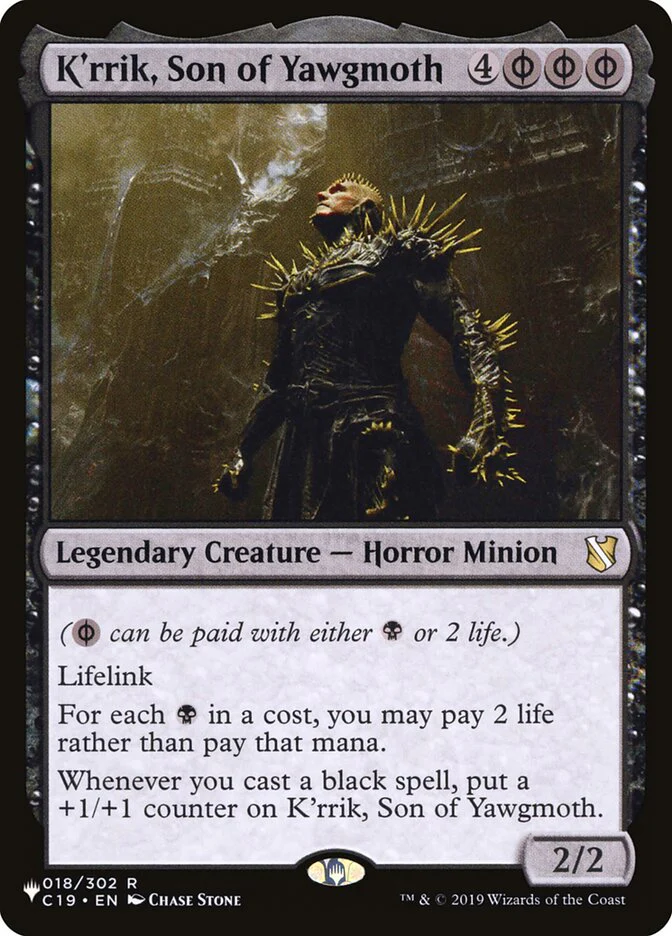 K'rrik, Son of Yawgmoth - The List (PLST)