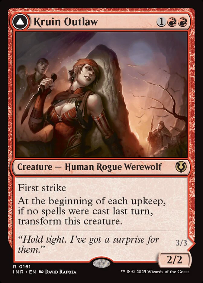 Kruin Outlaw // Terror of Kruin Pass - [Foil] Innistrad Remastered (INR)