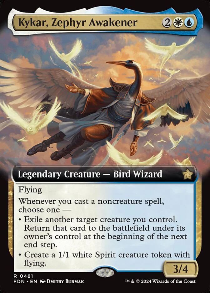 Kykar, Zephyr Awakener - [Extended Art] Foundations (FDN)