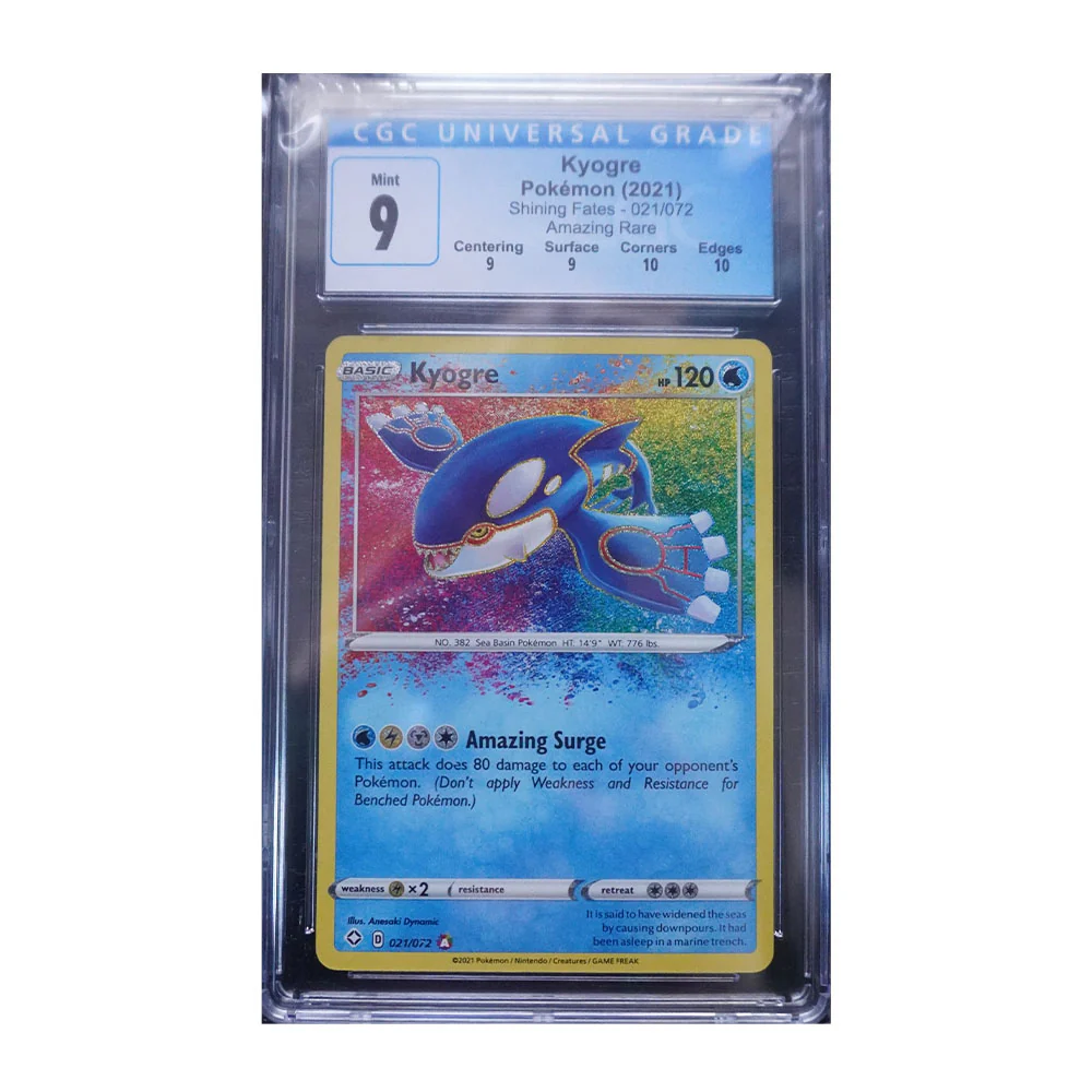 Kyogre - [Holo, Graded CGC 9] Shining Fates (SHF)