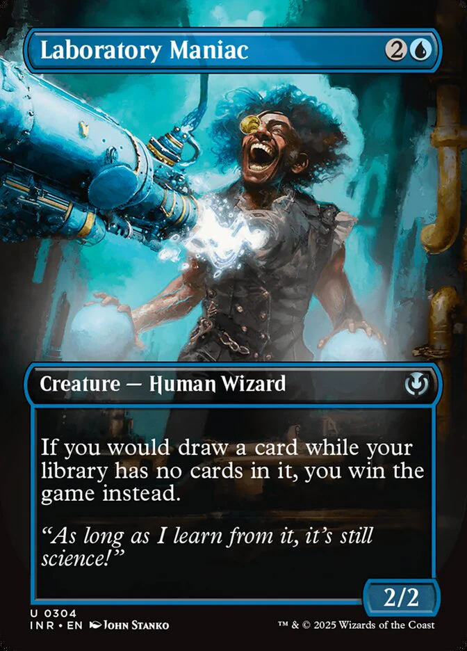 Laboratory Maniac - [Borderless] Innistrad Remastered (INR)