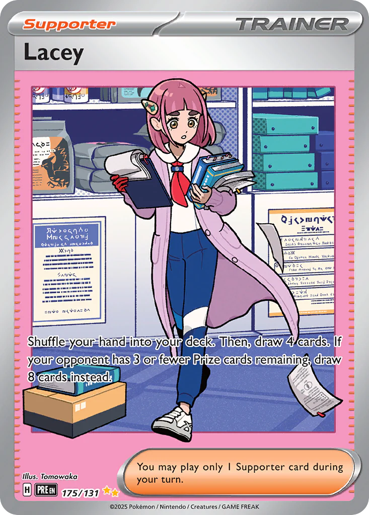 Lacey (175/131) - [Special Illustration Rare] Prismatic Evolutions (PRE)