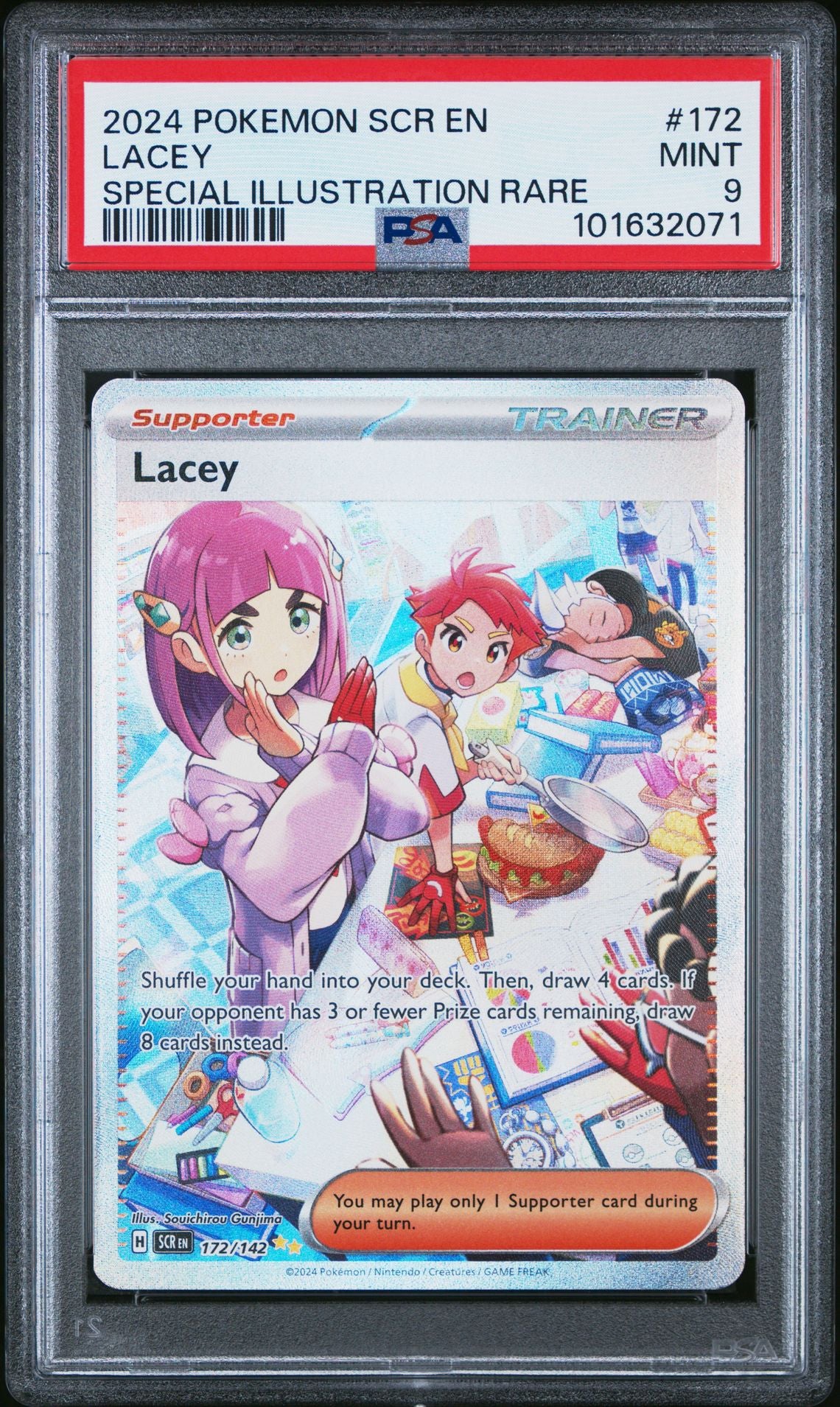 Lacey Special Illustration Rare #172 - [Graded PSA 9] Stellar Crown