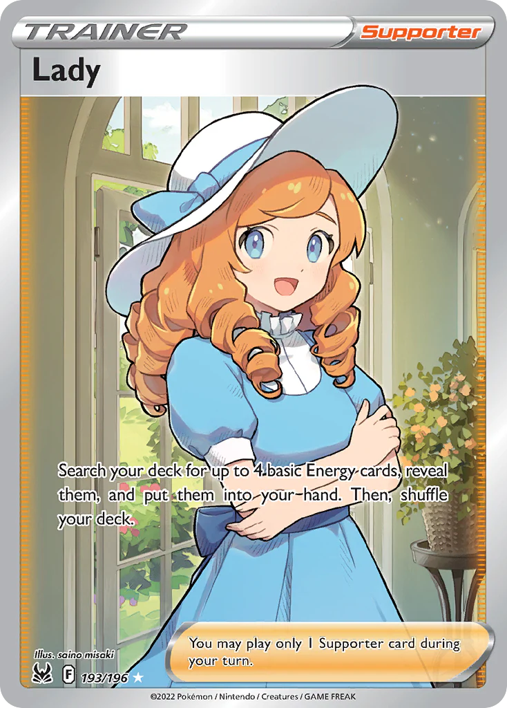 Lady (193/196) - [Full Art] Lost Origin (LOR)