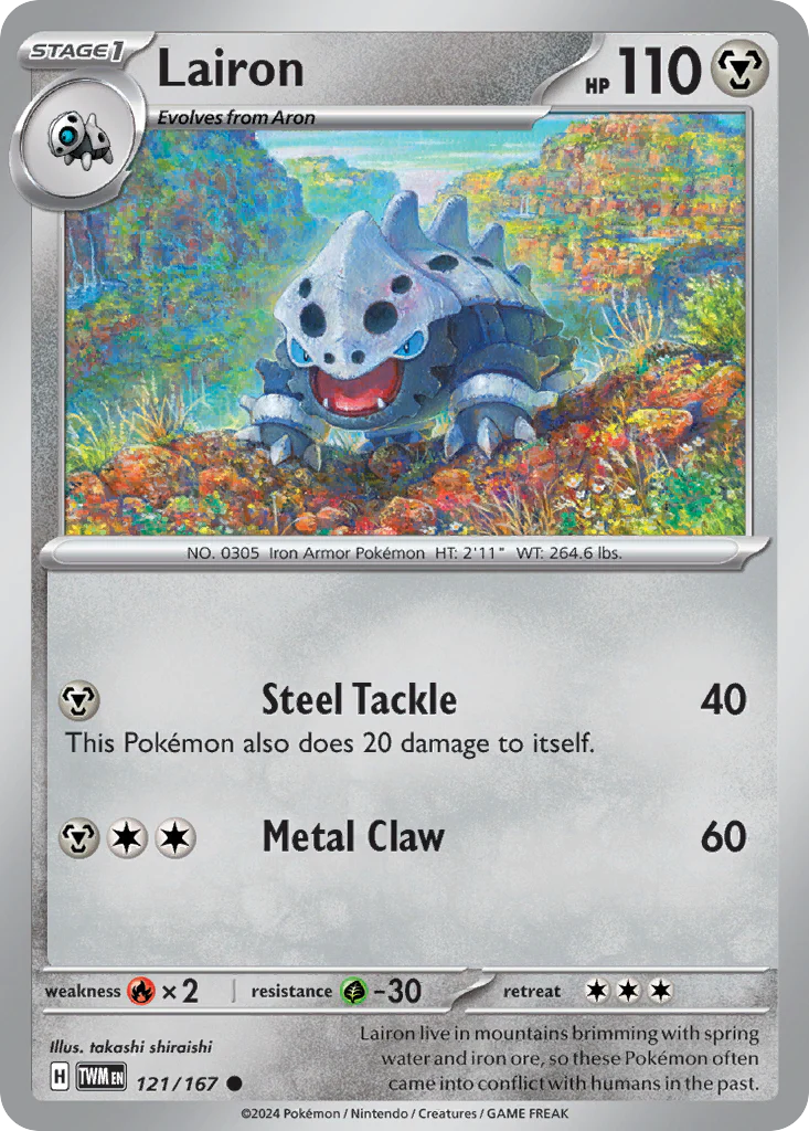 Lairon (121/167) - [Reverse Holo] Twilight Masquerade (TWM)