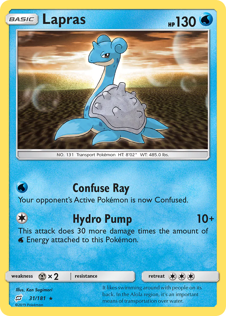 Lapras (31/181) - Team Up (TEU)
