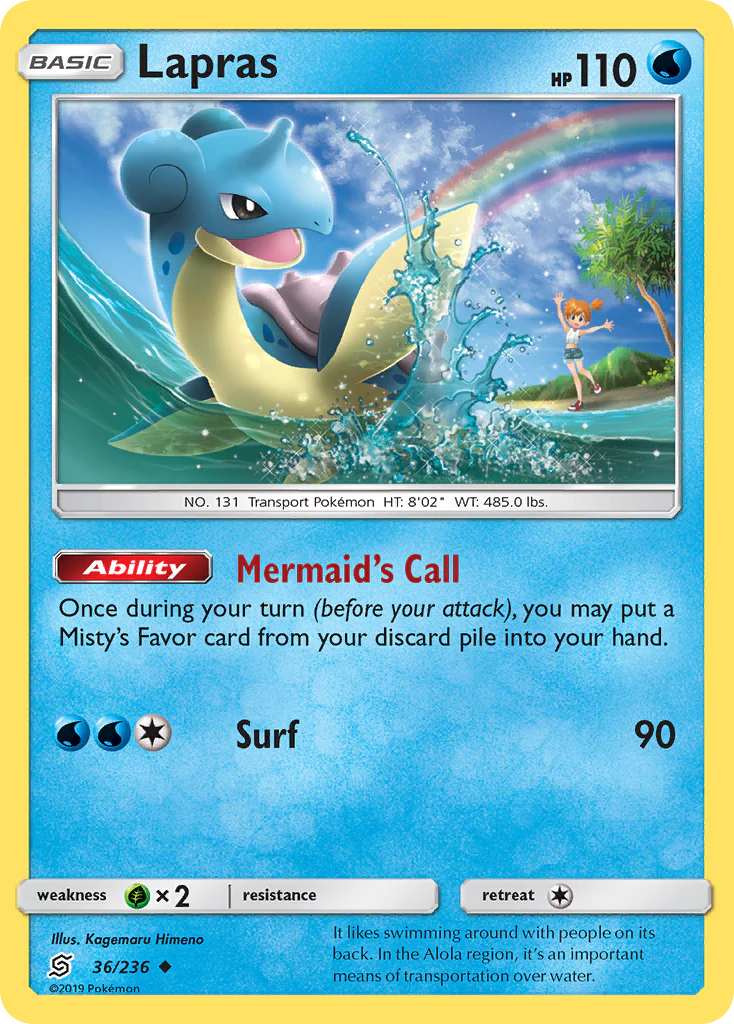 Lapras (36/236) - Unified Minds (UNM)