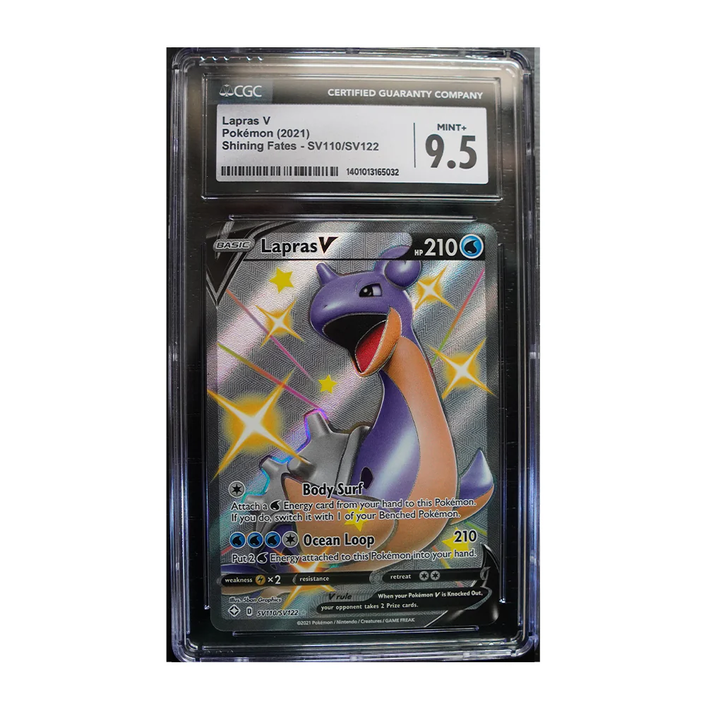 Lapras V [Holo, Graded CGC 9.5] - Shining Fates: Shiny Vault (SHFSV)