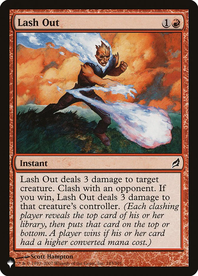 Lash Out - The List (PLST)