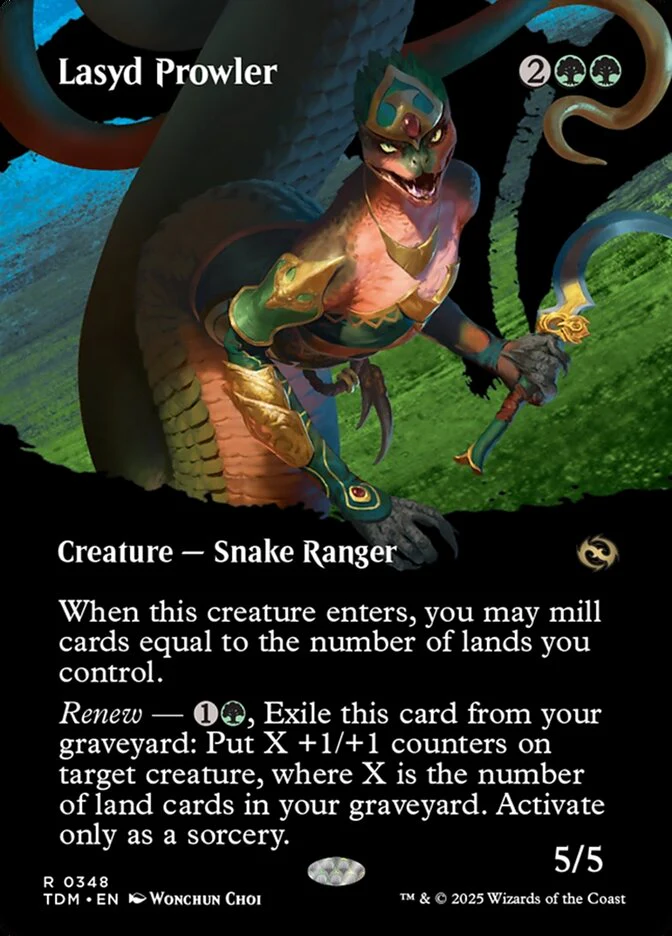 Lasyd Prowler (348) - [Showcase] Tarkir: Dragonstorm (TDM)
