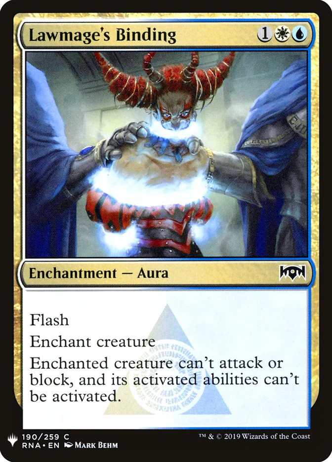 Lawmage's Binding - The List (PLST)
