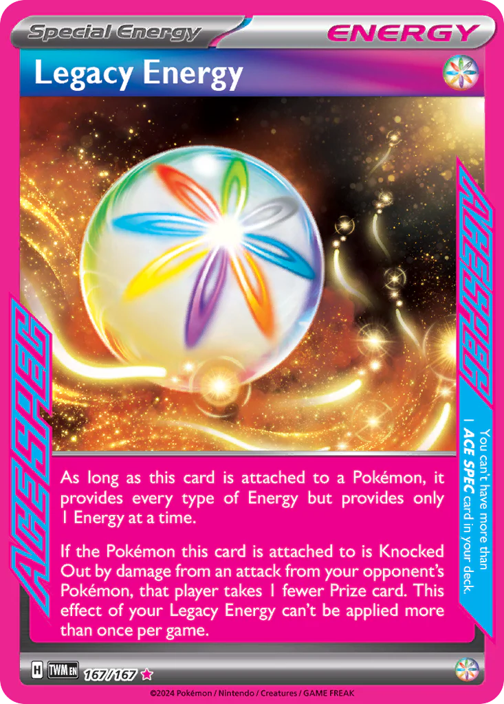Legacy Energy (167/167) - [ACE SPEC] Twilight Masquerade (TWM)