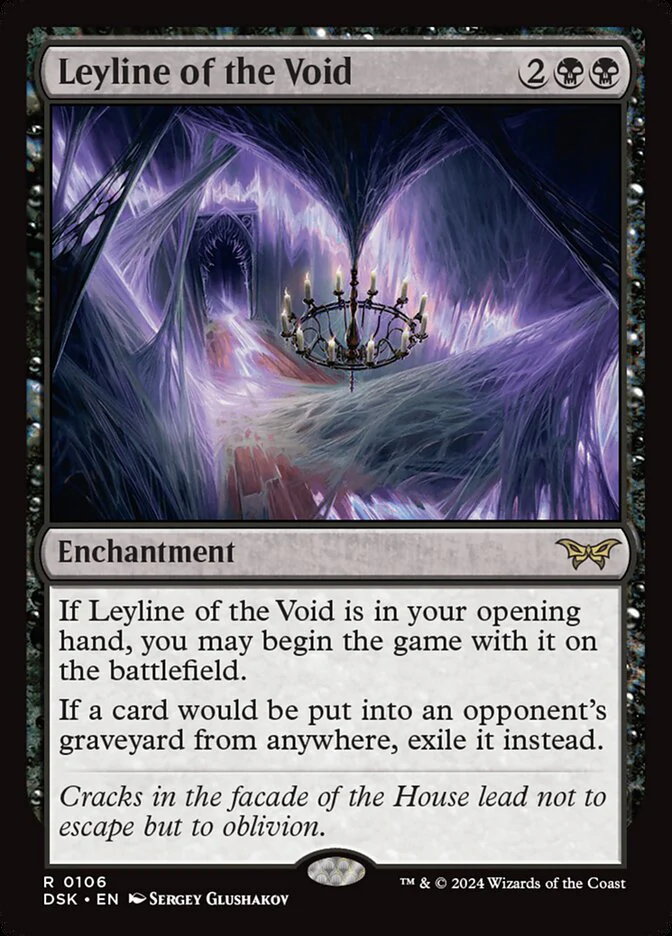 Leyline of the Void - [Foil] Duskmourn: House of Horror (DSK)