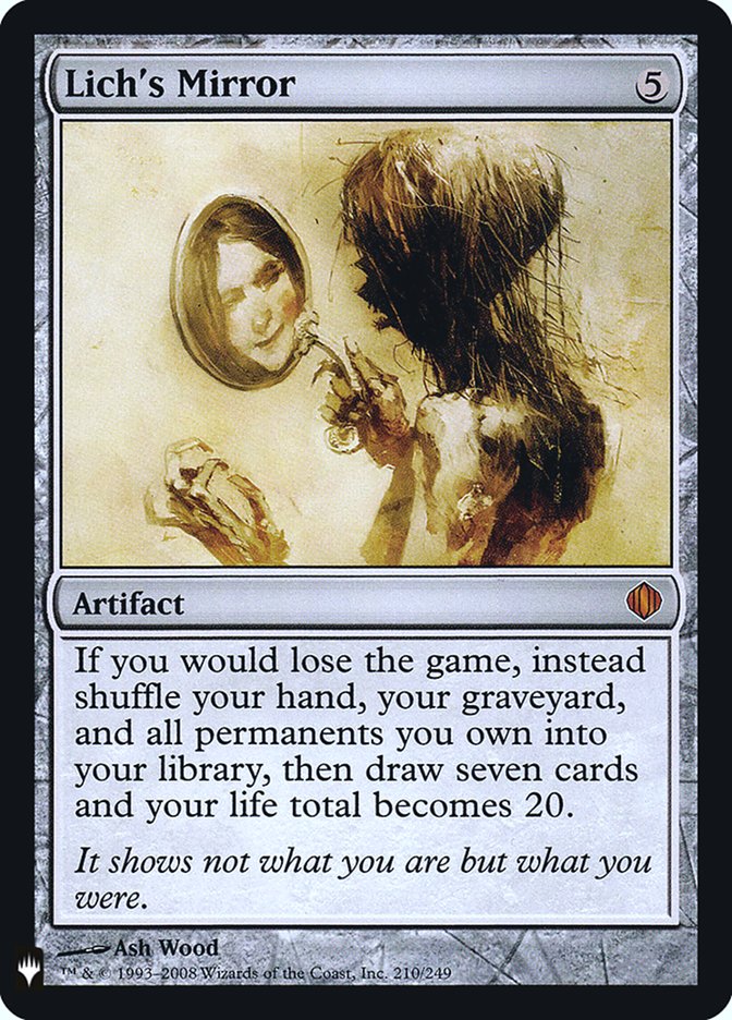 Lich's Mirror - [Foil] The List (PLST)