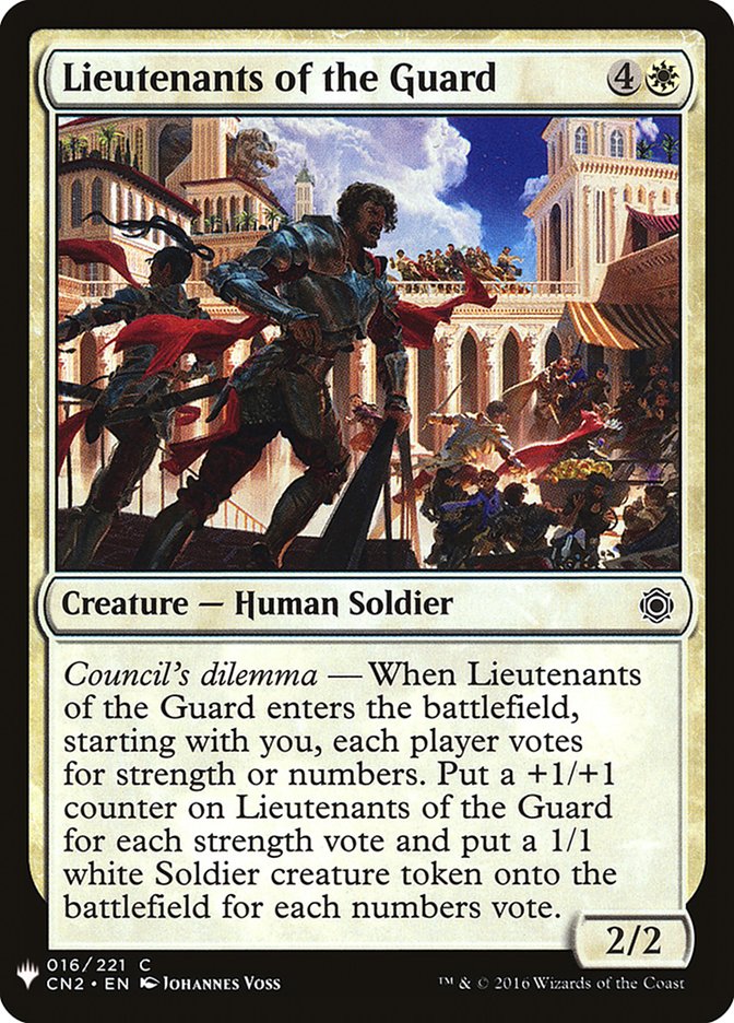 Lieutenants of the Guard - The List (PLST)
