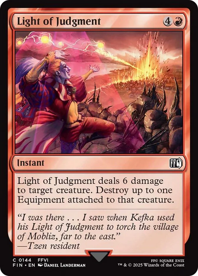 Light of Judgment (144) - [Foil] Final Fantasy (FIN)