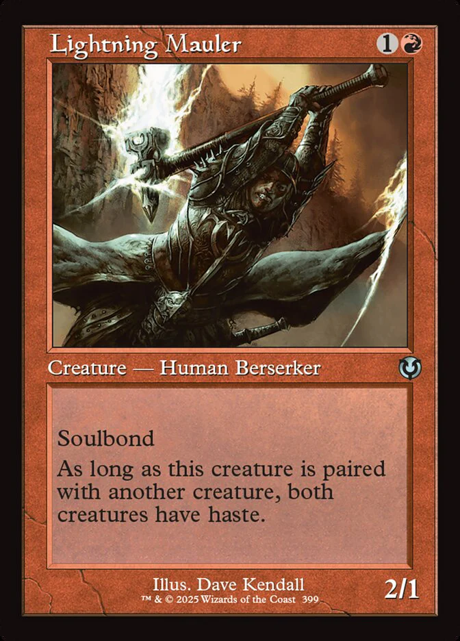 Lightning Mauler - [Foil, Retro Frame] Innistrad Remastered (INR)