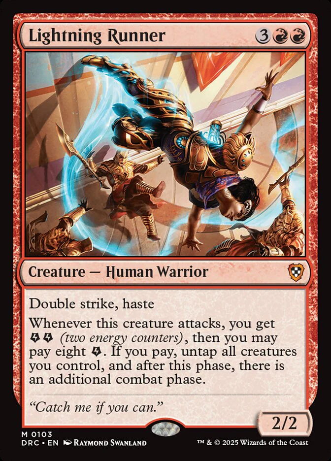Lightning Runner - Aetherdrift Commander (DRC)