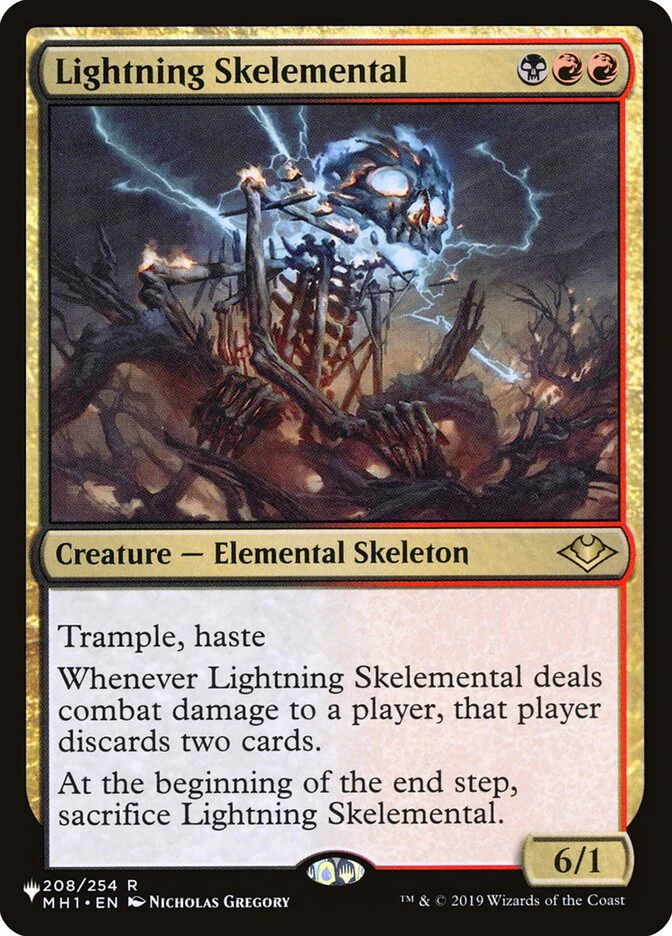 Lightning Skelemental - The List (PLST)