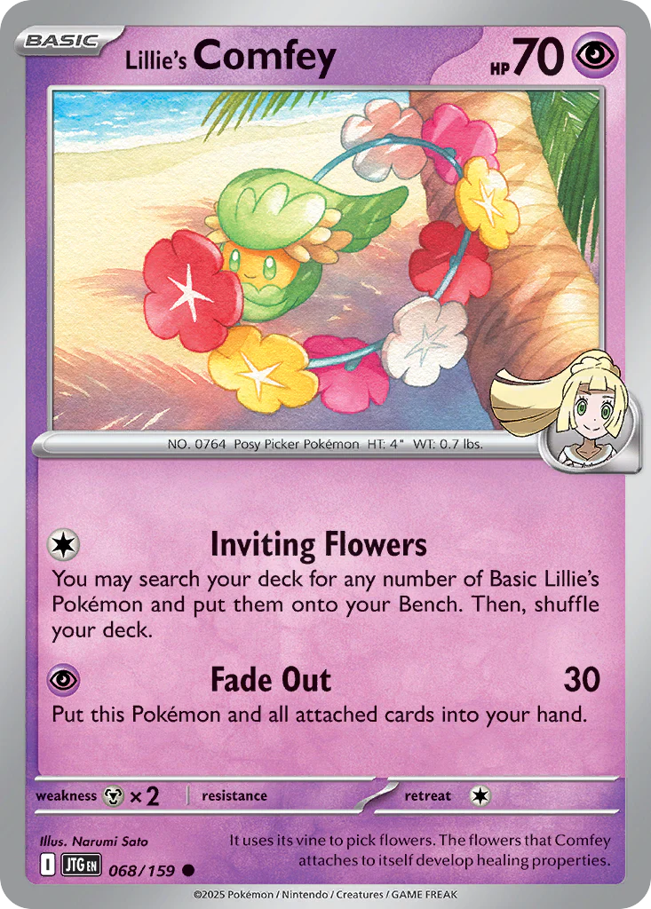 Lillie's Comfey (68/159) - Journey Together (JTG)