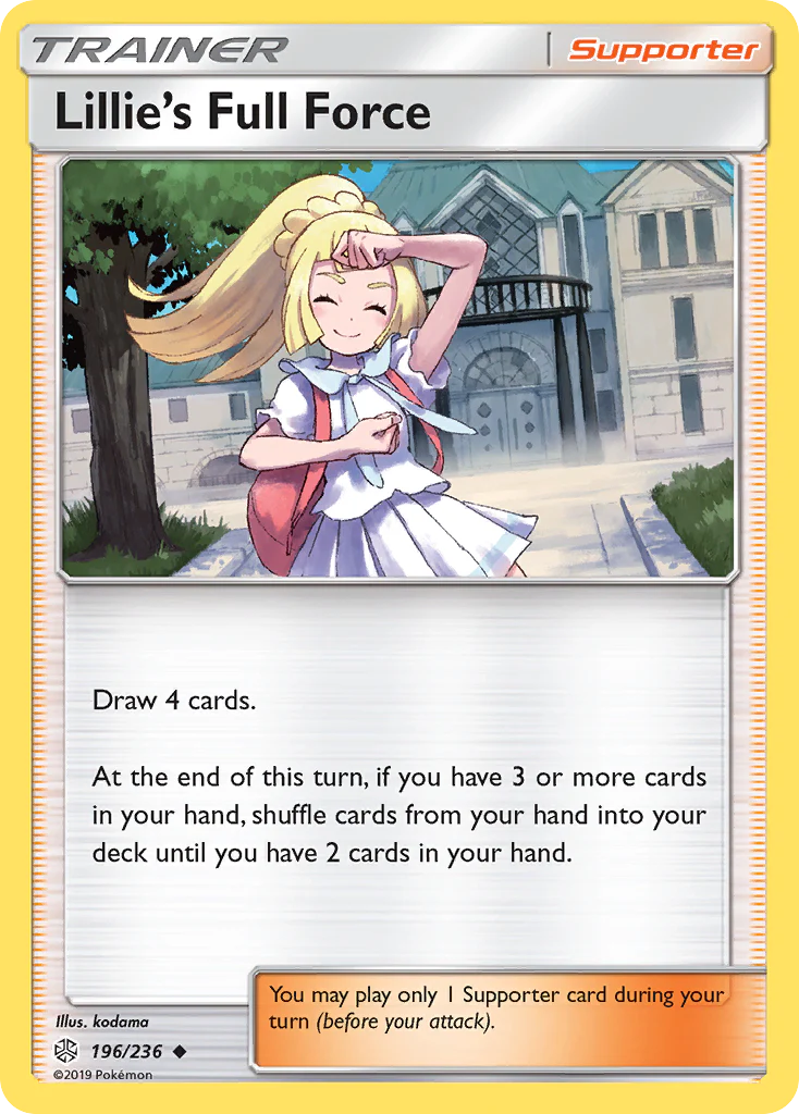 Lillie's Full Force (196/236) - Cosmic Eclipse (CEC)
