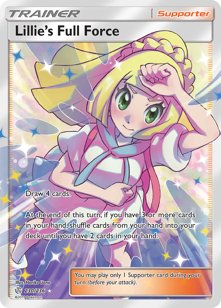 Lillie's Full Force (230/236) - [Full Art] Cosmic Eclipse (CEC)