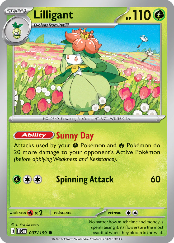 Lilligant (7/159) - Journey Together (JTG)