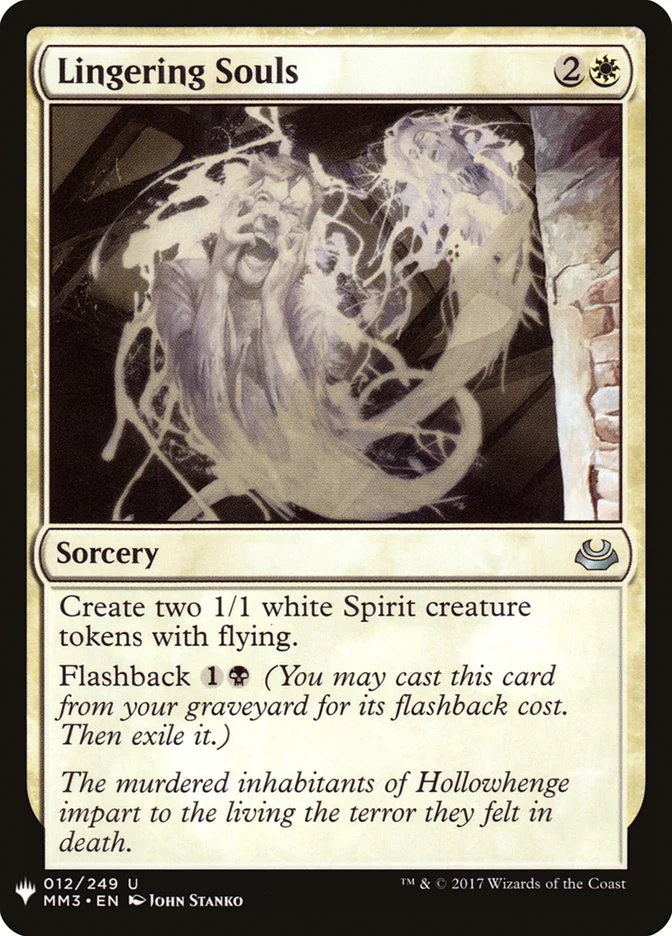 Lingering Souls - The List (PLST)